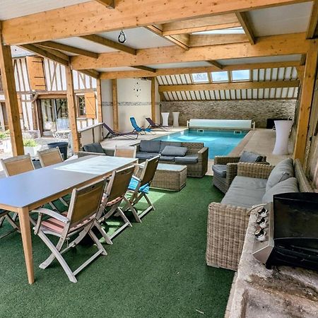 Maison Calme 14 Personnes, Piscine, Jardin Et Parking Buchères Exterior foto