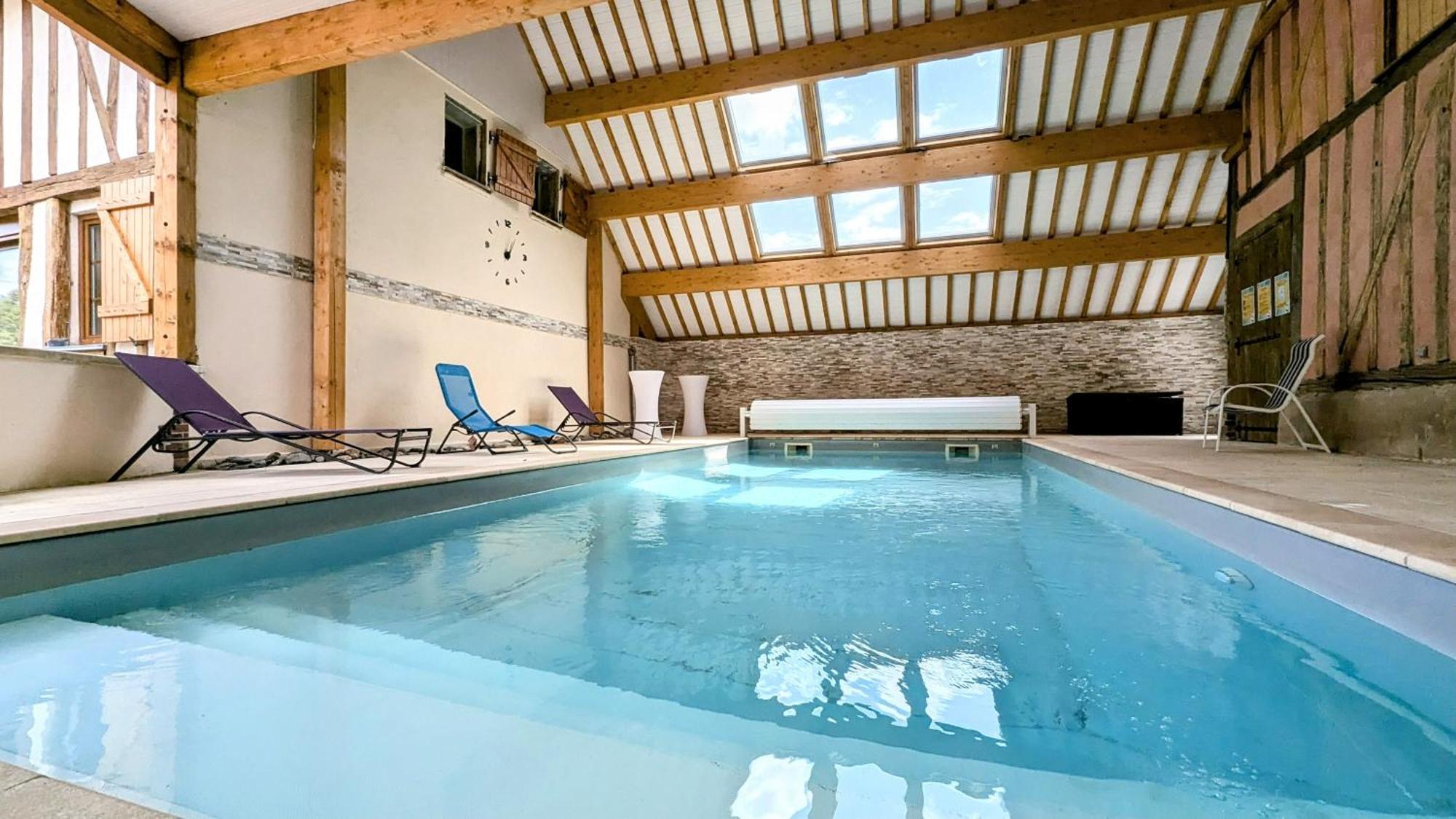 Maison Calme 14 Personnes, Piscine, Jardin Et Parking Buchères Exterior foto