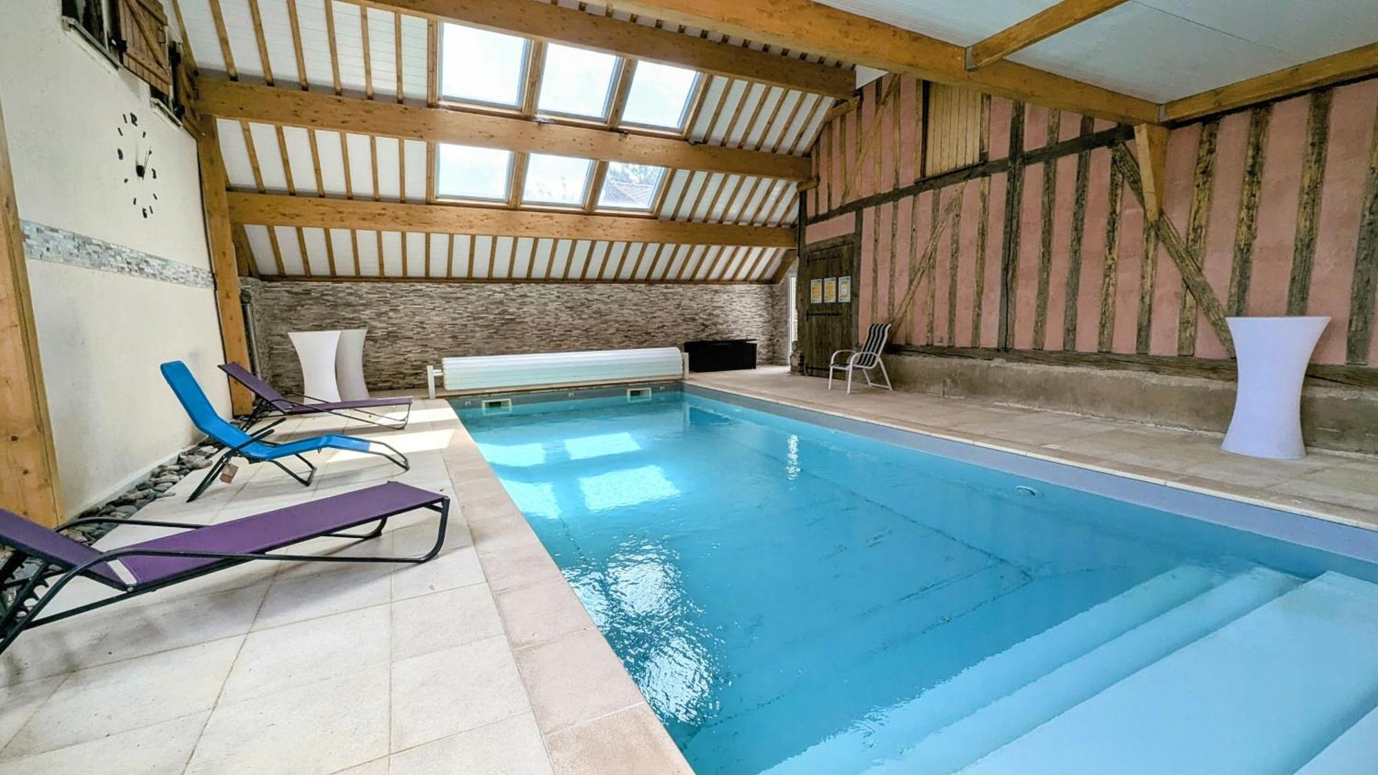 Maison Calme 14 Personnes, Piscine, Jardin Et Parking Buchères Exterior foto
